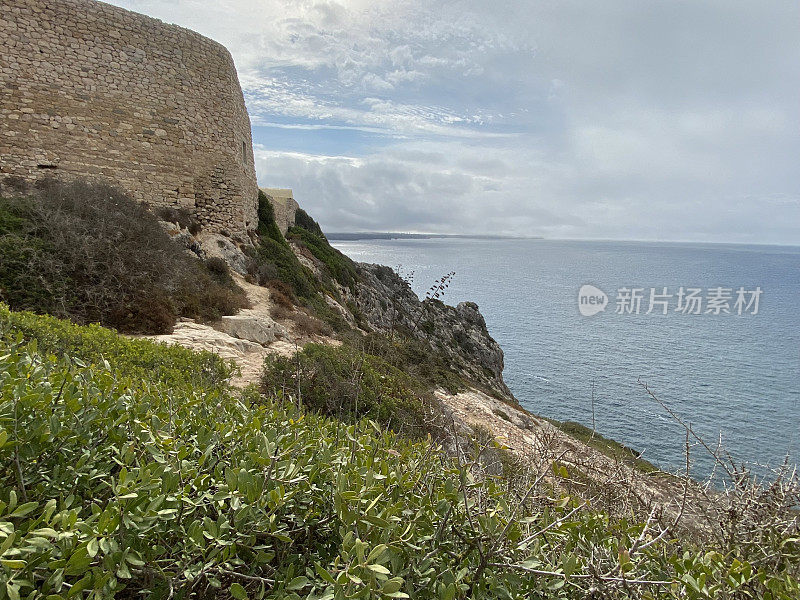 葡萄牙-阿尔加维-海岸从萨格雷斯到<s:1>奥维森特角